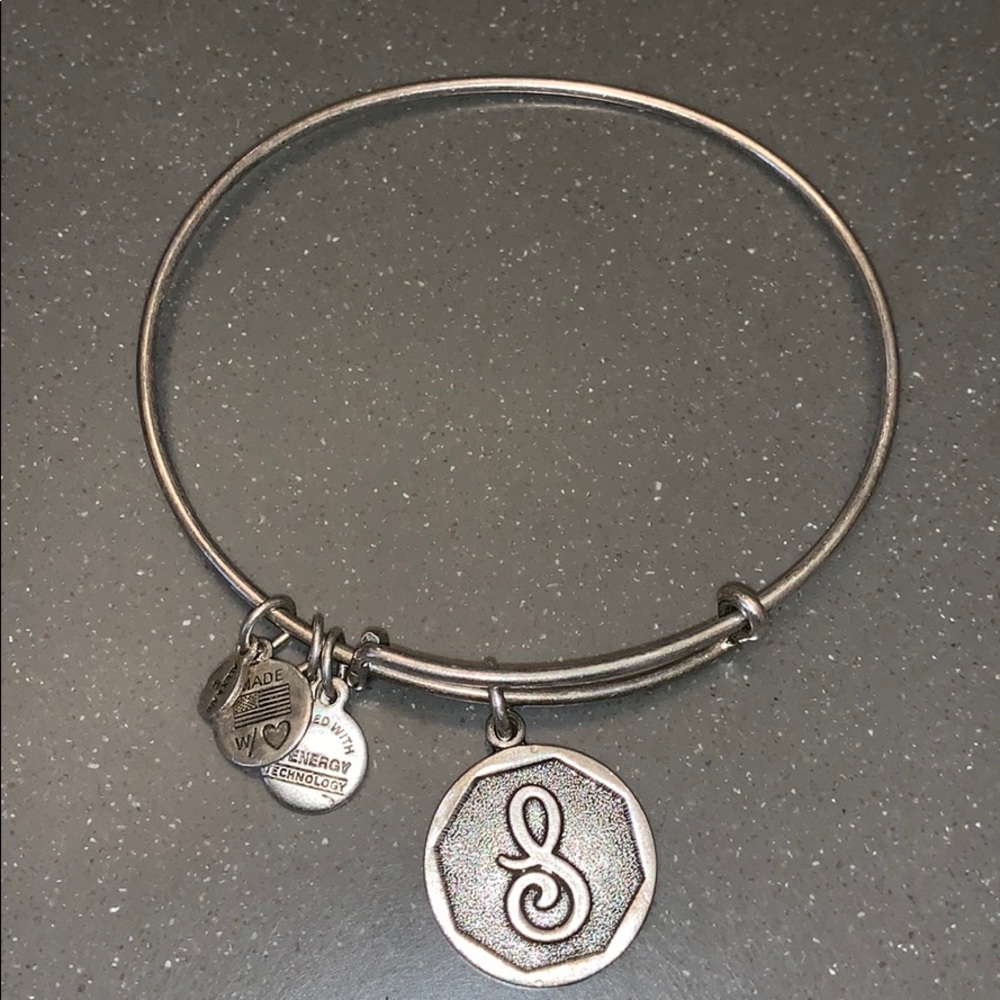 Alex and Ani | S initial bracelet